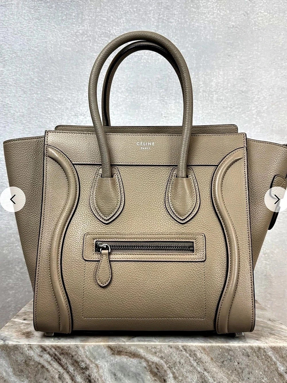 Celine Luggage Tote Satchel in Tahoe